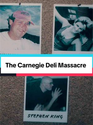 A post by @makingatruecrimerer on TikTok caption: The Carnegie Deli massacre from 2001. #truecrime #crimestories #carnegiedelimassacre #newyork #jenniferstahl #case #crimejunkie #crimetok #makingatruecrimerer 