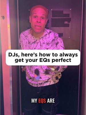 A post by @wearesunana on TikTok caption: DJs, make sure your EQ matches the place you are playing and the vibe of the room…it’s not just one size fits all! Is this helpful? #djtipsandtricks #beginnerdj #djs #cdj #pioneerdj