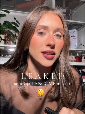 A post by @tashlicious on TikTok caption: Ljudi, dobila sam PRIMERAK maskare koja još nije izašla u prodaju da je isprobam među prvima🤫 #preporukice #mascarareview #lancomemakeup @Lancôme 