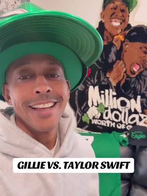 A post by @mworthofgame on TikTok caption: GILLIE CHALLENGES TAYLOR SWIFT 😭