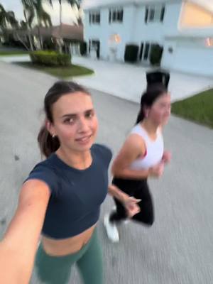 A post by @camyfischer on TikTok caption: DAY 5!! 🤸‍♀️🌼👯‍♀️ Keeping up with the running journey 🏃‍♀️‍➡️ Feeling: overheated 🔥 #Running @charly 