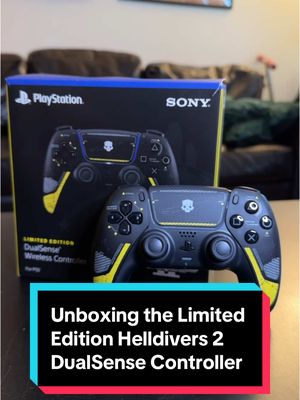 A post by @cnetdotcom on TikTok caption: Time to spread managed democracy across the universe 🎮 @Sean Booker #helldivers #playstation #helldivers2 #controller #playstationcontroller #limitededition #ps5controller #ps5dualsense #dualsensecontroller 