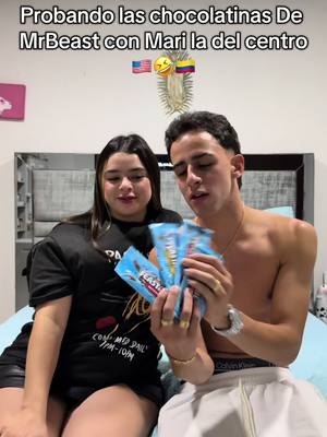 A post by @gh.zurdo on TikTok caption: Las chocolatinas de MsBeast y María la del centro son uno solo🤣 @Maria la del centro ✨💎 @MrBeast 