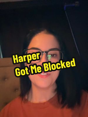 A post by @jenniferelle_ on TikTok caption: Stephen Harper got me blocked on social media. #cdnpoli #cdnpolitics 