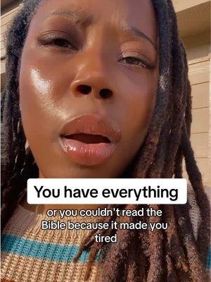 A post by @kylelashaydraper on TikTok caption: Spiritual laziness is dangerous #fyp