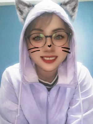 A post by @izz_y_dizz_y on TikTok caption: FRESH EYES-- Love this kitty cat filter🥰🥰🥰 #fresheyes #kitty Joining in🤪🤪🤪 