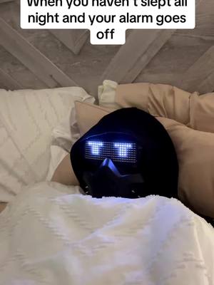 A post by @theunforsakens on TikTok caption: I am sleep deprived #fyp #funny #relatable #sleep audio done by @Aaron Downs 