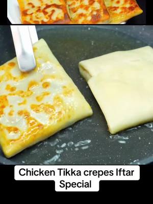 A post by @rutbakhan.kitchen on TikTok caption: Chicken Tikka crepes Iftar Special #rutbakhankitchen #foryoupage #Fyp #Viral #Canada #chicken #tikka #crepes #Ramadan 