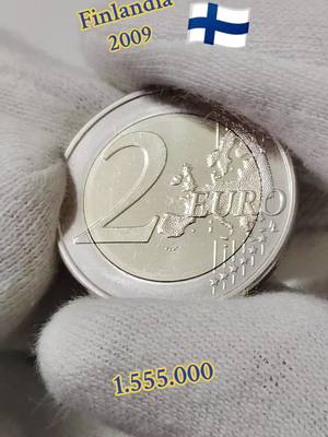 A post by @don_euro0 on TikTok caption: Moneda de 2€ Conmemorativa del año 2009 de Finlandia, Segundo Centenario de la Autonomía, de Finlandia y de la Dieta de Porvoo.#euro #paratii #numismatica #viral #coleccion #coleccionista #foryou #monedas #parati #monedasdecoleccion #finlandia🇫🇮 