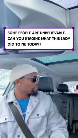 A post by @ on TikTok caption: This passenger has a priority issue #fyp #viralvideo #uberdriver 