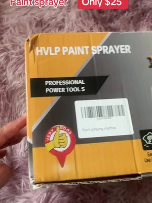 A post by @su_nee_ta7 on TikTok caption: #hvlpsprayer #painspray #easypainting #professional #spraypaint 