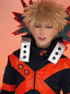 A post by @.ayoitslani on TikTok caption: Replying to @Furi du 63 HE’S FINALLY BACK AFTER MUCH DEMAND LOL. 💥#bakugou #cosplay #mha 