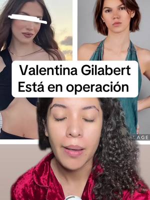 A post by @dayanechrissel on TikTok caption: Valentina Gilabert está en operación desmienten comunicado actualización de MarianneRc #mariannerc #noticia #marianne #valentinagilabert 