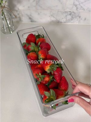 A post by @kellie_atkinson on TikTok caption: Midweek random restocks 🍓😌✨ #asmr #asmrrestock #restock #refill #organized #organizedhome #organizedkitchen #restockasmr 