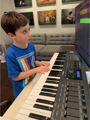 A post by @milesmusickid on TikTok caption: honestly I didn’t expect it to turn out this good 😆😭 #musicproducer #AbletonLive #TalentedMusicians #metroboomin #charlieputh #PopMusic #ElectronicMusic #musicmemes #hilarious #skibidi 