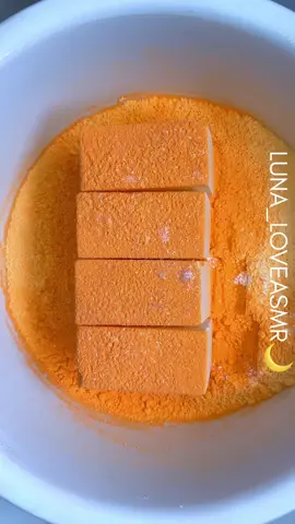A post by @luna_loveasmr on TikTok caption: Luna Chalk 🍊 #fvoyt #gymchalk #chalktok #lunachalk #anxietyrelief #oddlysatisfying #asmrtiktoks #chalkart #crunchyasmr #softgymchalk NO EDITS OR REPOSTS