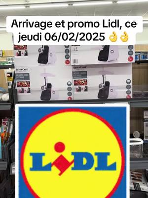 A post by @ on TikTok caption: Arrivage et promo chez Lidl ce jeudi 06/02/2025, à ne pas manquer, foncez vites                        #arrivage #bonplan #LifeHack #fouryou #petitprix #lidl #fpy #france #pourtoi 