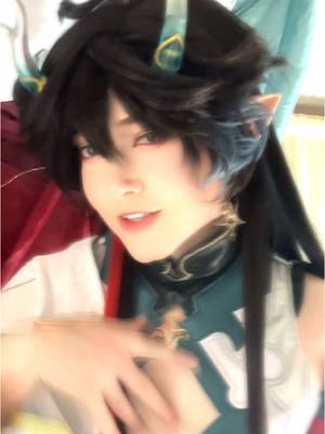 A post by @pandora.cosplay on TikTok caption: #HonkaiStarRail #honkaistarrailcosplay #danheng #danhenghonkaistarrail #danhengcosplay #danhenghonkai #danhengstarrail #danfeng #danhengimbibitorlunae #imbibitorlunae #imbibitorlunaehonkaistarrail