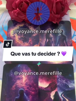 A post by @voyancemerefille on TikTok caption: “💭 Cette personne réalise enfin à quel point vous avez compté pour elle. L’absence a créé un vide qu’elle ne peut plus ignorer. 🌌 L’univers l’a poussée à réfléchir sur ses erreurs, et son cœur aspire maintenant à un retour sincère. Mais la question reste : que choisirez-vous ? 💔 Vous avez aujourd’hui le pouvoir et le libre arbitre de décider si cette connexion mérite une nouvelle chance. 🌟 Prenez le temps de ressentir ce que votre cœur désire vraiment.” #Voyance #retouraffectif #LibreArbitre #ChoixDifficile #AmourAuthentique #GuidanceSentimentale #RéflexionÉmotionnelle #ClartéRelationnelle #CheminDeLumièr #Voyance #voyancemerefille 