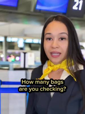 A post by @erikakullberg on TikTok caption: Stop overpaying for baggage fees! Here’s a hack they don’t want you to know about. ✈️ #TravelHacks #AirlineSavings #MediaPass