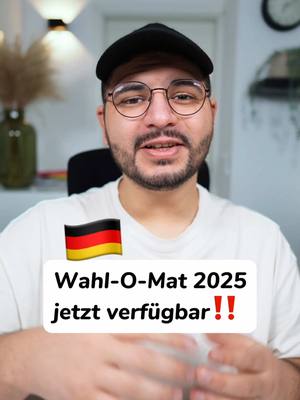 A post by @tiktoktechnik on TikTok caption: 🔥 Der Wahl-O-Mat zur Bundestagswahl 2025 ist jetzt verfügbar! Den Test kannst du in der App machen und dir bei der Wahlentscheidung helfen lassen #app #wahlomat #techtok