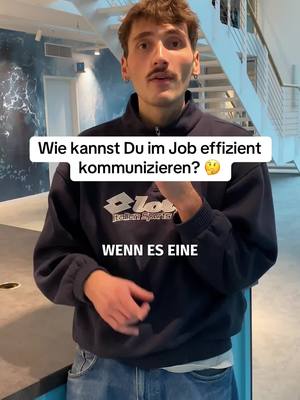 A post by @xing on TikTok caption: Wie kannst Du im Job effizient  kommunizieren? 🤔 #job #alltag #jobtok #karriere #kommunikation 