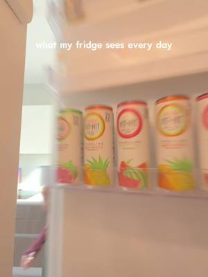 A post by @mollerina_ on TikTok caption: AD. fridge fit checks 👀 what’s your fave flavour + outfit?  @VITHIT DC: MOLLY15  #outfitcheck #weekofoutfits #vithit #casualoutfits 