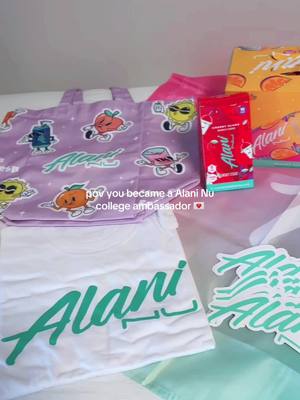 A post by @juliannagrangel on TikTok caption: so beyond happy to support my FAVORITE drink! @Alani Nutrition #fyp #alaninu #collegeambassador #OU #smallinfluencer #foryoupage 