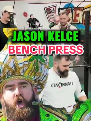 A post by @bussinwtb on TikTok caption: Bussin’ VS New Heights bench press competition  Just guys being dudes 