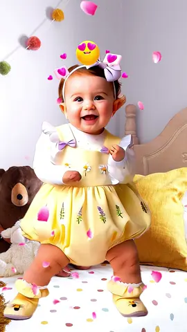 A post by @telinhakids on TikTok caption: Ela é linda💙😂🌈💖 #infantil #desenhosanimados #kids #kidsoftictok #kid #trabalhecomartistas #lindaelisa 