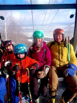 A post by @thelizdean on TikTok caption: ❄️ Welcome to our kind of paradise—where adventure and serenity meet in the heart of Charlevoix, Quebec. From carving fresh powder on the slopes 🏔️ to taking in breathtaking views of the St. Lawrence River, every moment @ClubMedQuebecCharlevoix@ClubMed is unforgettable. #sponsored After a full day of skiing 🎿, there’s nothing better than indulging in a gourmet dinner at Le Marché 🍽️, sharing laughs, and making memories as a family. And as the sun sets, we soak in the quiet magic of this all-inclusive escape—where every detail is taken care of, and all that’s left to do is enjoy. 💙 ✨ Who’s ready for a stress-free ski adventure? #ThatsLEspritLibre #ClubMed #WinterWonderland #FamilyTravel #SkiLife #QuebecSki #clubmedquebeccharlevoix 