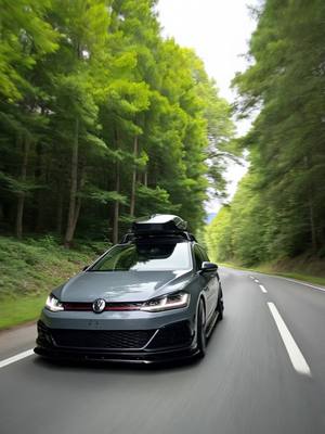 A post by @tcr_vd on TikTok caption: TCR … Street Rolling  #best#car#viral#vwgolf#vw#trip  