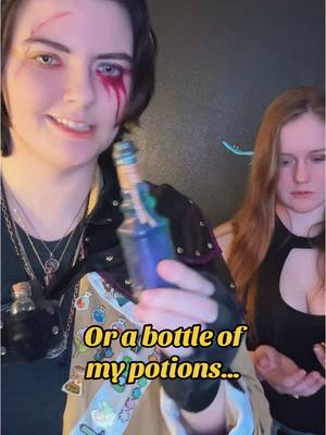 A post by @sherbertquake56 on TikTok caption: At least 5 potions on hand at all times— @GoldenOceana #csherbert #goldenoceana #fablesmp #fablesmpcosplay #fsmp #fsmpcosplay #icarusmorningstar #fablesmpocie #mcyt #mcytcosplay #fyp 