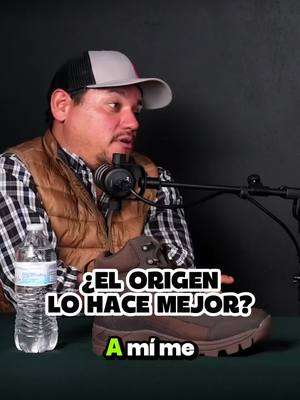 A post by @soytuamigoagricultor on TikTok caption: ¿El origen lo hace mejor? 