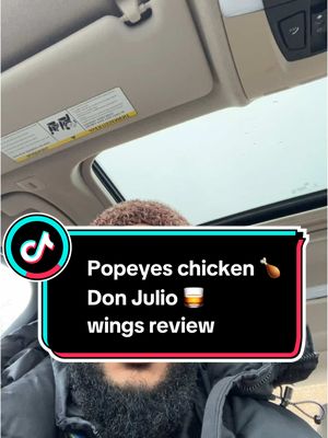 A post by @joselizcepedaa on TikTok caption: Well, there goes my food review 😩🤣 #donjulio #popeyewings #popeyes #popeyesdonjullio  @Popeyes 