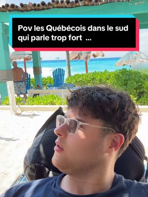 A post by @olisneak on TikTok caption: Quoi de pire que des québécois dans le sud … #sud #quebecois #humour #qc #olisneak 