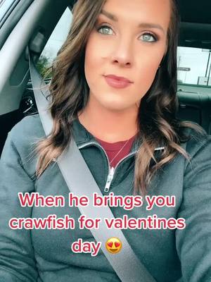 A post by @leeann.cravens on TikTok caption: Reminder that she wants crawfish for Valentine’s Day…. Not flowers! #ValentinesDay #crawfish #flowers 