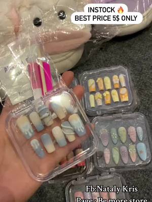 A post by @bemorestore30 on TikTok caption: Nails ❤️🔥 price 5$ #nails #fyp #foryou 