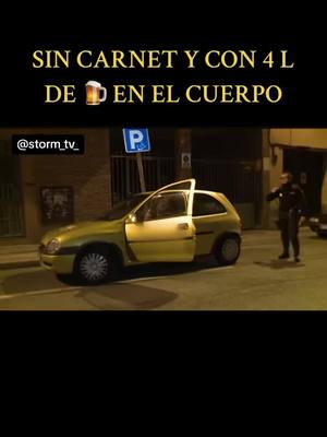 A post by @storm_tv_ on TikTok caption: Fino filipino pero por lo menos sincero #policia #madrid #españa #4litrosdevenaenalcohol #sinceridad #viral #fyp #storm_tv_#Recuerdos 