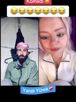 A post by @yarali_yurek63 on TikTok caption: #yaralıyürek #mele #kurdo #tik_tok #CapCut #komedi#keşfet #keşfetteyizzz #pyf #🤣🤣🤣 #foryour #😂   @serbest_mele @Bay__kurdo3634 