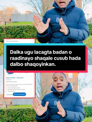 A post by @ahmedadaani on TikTok caption: Dalka ugu lacagta badan o raadinayo shaqale cusub hada dalbo shaqoyinkan. #ahmedadaani #hamdaabdull #tiktoksweden🇸🇪 #videoviral #somalitiktok #foryou 