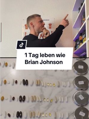 A post by @thegeneticone on TikTok caption: Ich habe einen Tag wie Brian Johnson gelebt #fitness #bodybuilding #dontdie #longlive #brianjohnson 