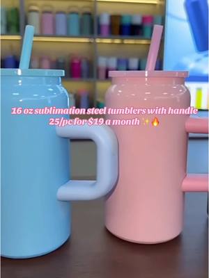 A post by @jchcreationswholesale on TikTok caption: Sublimation steel tumblers with handles! #tumbler #fyp #customcups #uvdtfcupwraps #sublimation #sublimationprinting #sublimationblanks #sublimationdesign #sublimationtumblers #sublimationtransfer #sublimationmugs #sublimationblank #sublimationsblanks #tumbler #glittertumblers #customtumblers #epoxytumblers #glittertumblersofinstagram #sublimationtumbler #sublimationtips #sublimationdesigns #tumblersoftiktok #tumblers #tumblerscustom #tumblersoftiktok #customtumblers #craft #uvdtf #customcups #customcupsandtumblers #vasosconbrillos #vasospersonalizados #uvdtf #uvdtfcupwraps #uvdtftransfer 