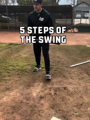 A post by @legends_baseball on TikTok caption: Simplifying the swing is key, so we use verbal cues and condense it into a straightforward five-step process. #baseball #littleleague #legendsbaseball #travelball #baseballseason #MLB #baseballseason #littleleaguebaseball #coach #training #teaching