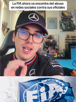 A post by @escaleraf1 on TikTok caption: La FIA ahora va encontra del abuso de redes sociales #f1 #formula1 #TikTokDeportes #escaleraf1 