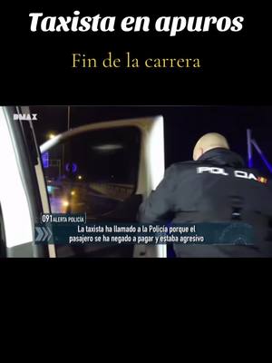 A post by @storm_tv_ on TikTok caption: Taxista en apuros 🚕 #policia #leganes #españa #taxi #findelacarrera #taxistaenapuros #viral #fyp #storm_tv_