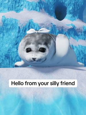 A post by @roblox on TikTok caption: Silly vibes only on Be a Silly Seal.