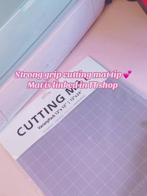 A post by @jchcreationswholesale on TikTok caption: Strong grip mat tip for beginners 💕 strong grip mat from @AKEYDIY Jumping Joy #akeydiy  #craft #cricuttipsandtricks #cricuttips #cuttingmat #cricuthacks #cricutforbeginners #cricutprojects #cricutexploreair2 #cricutmaker3 