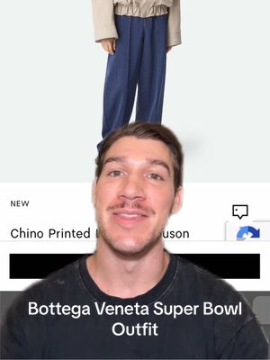 A post by @alexwillyum on TikTok caption: #bottegaveneta #SuperBowl #fitcheck #fyp