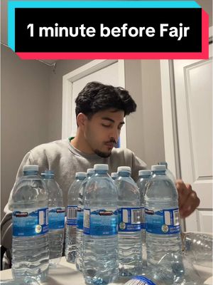 A post by @abdullah_futbol on TikTok caption: All this water just to wake up thirsty with a dry mouth 😭😭      😭😭 Idea: @TikTok Shop Deals #Ramadan #muslim 